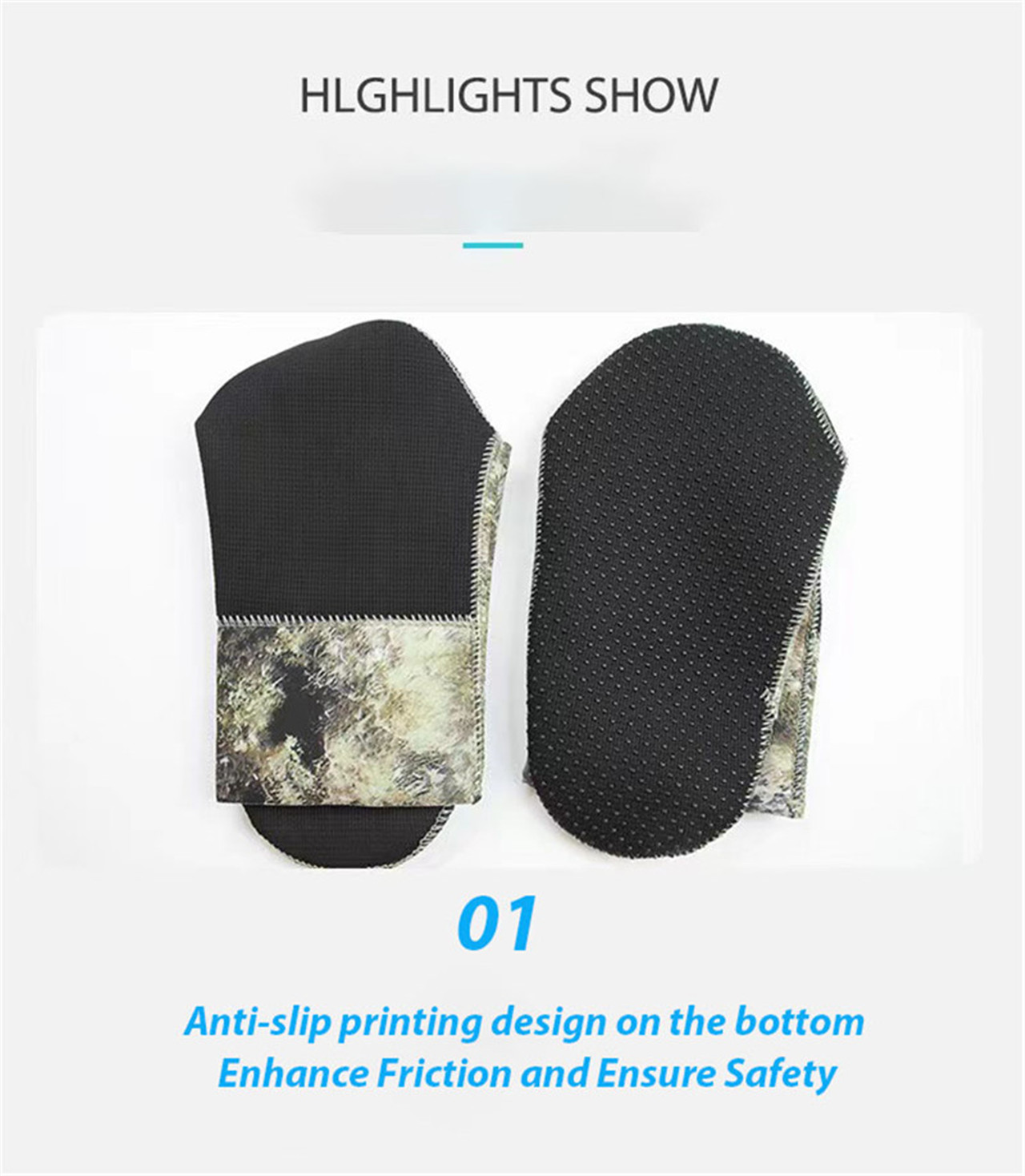 Prodhuesi i çorape neopreni 3 mm 5 mm të papërshkueshëm nga uji (1)